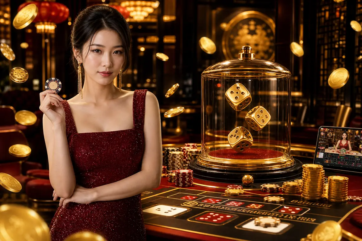 ikfc4 Casino meja live baccarat dealer